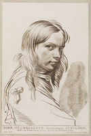 KG 07360
<br/>
Portret Dirk Helmbreker, schilder
<br/>
<em>Noorde, Cornelis van (1731-1795)</em>